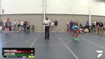 113 lbs Champ. Round 2 - Josiah Turner, Williamsburg Wrestling Club vs Justin Jones, Orange High School