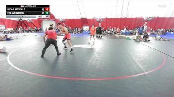 175 lbs Round 3 (8 Team) - Lucas Metcalf, FZ Wrestling Club A vs Kye Weinzierl, Geneseo
