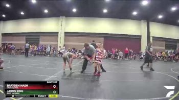 73 lbs Round 2 - Brayden Nash, Unattached vs Jaxon King, East Jackson