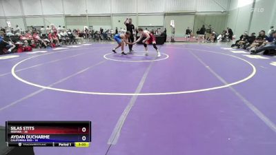 157 lbs Quarters & 1st Wb (16 Team) - Silas Stits, Indiana vs Aydan Ducharme, California Red