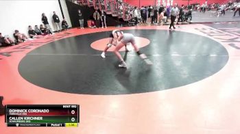 144 lbs Cons. Round 4 - Callen Kirchner, SCHAUMBURG (HS) vs Dominick Coronado, YORKVILLE (HS)