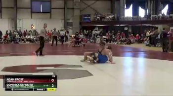 174 lbs Champ. Round 1 - Adam Frost, Trinity College (Connecticut) vs Dominick Esposito, U.s. Merchant Marine Academy
