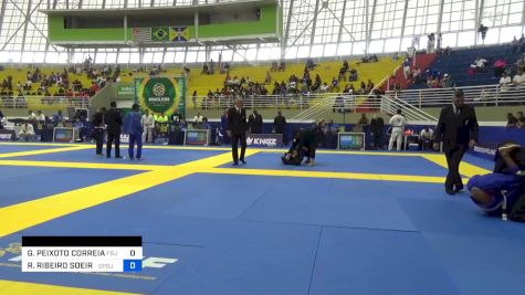 GUILHERME PEIXOTO CORREIA vs RAFAEL RIBEIRO SOEIRO 2023 Brasileiro Jiu-Jitsu IBJJF