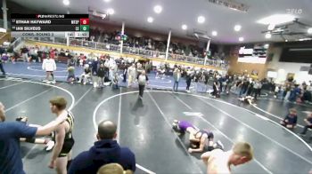 132 lbs Cons. Round 3 - Ethan Hayward, Mt. Spokane vs Ian Silveus, Lake Stevens