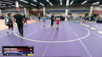 87 lbs Round 1 - Lucian Ukperaj, All American Wrestling Club vs Javonni Escobar, Gracie Barra Westchase Wrestling Club