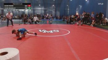 65 lbs Quarterfinal - Adam Rodin, Bars vs Louis Masello, Top Flight Wrestling Academy