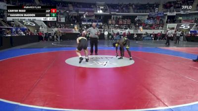 6A 190 lbs Champ. Round 1 - Kavarion Madden, Jackson-Olin HS vs Carter Reed, Jasper