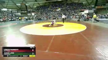 2A 138 Quarterfinal - Gavin Lang, Anacortes vs Cristo Parriott, W. F. West