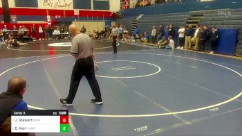 133 lbs Consy 3 - Jake Stewart, Burrell vs Dustin Kerr, Hampton