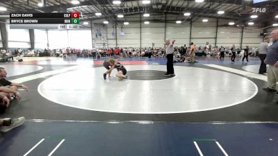 132 lbs Rr Rnd 2 - Zach Davis, Culpeper Legends - HSB vs Bryce Brown, Iron Faith Black - HSB