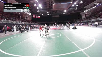 113 lbs Cons. Round 1 - Izrael Diaz, Golden Valley vs Santiago Villa, Natomas