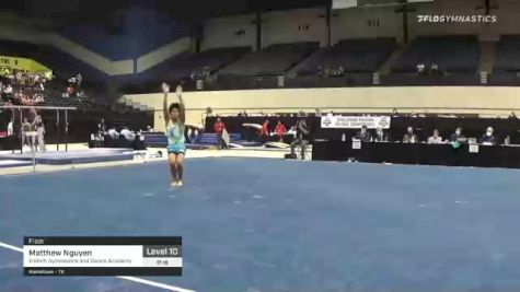 Matthew Nguyen - Floor, EnRich Gymnastics and Dance Academy - 2021 USA Gymnastics Development Program National Championships