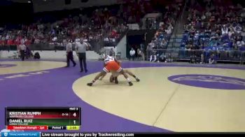 149 lbs Semifinal - Kristian Rumph, Wartburg College vs Daniel Ruiz, Loras College