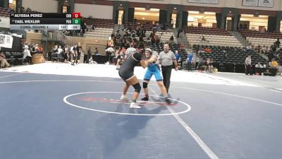 170 lbs Cons. Round 1 - Yael Wexler, Poolesville vs Alyssia Perez, Chesapeake-BC