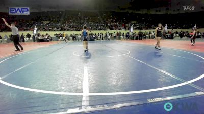 125 lbs 5th Place - Gabriela Ortiz, Pirate Wrestling Club vs Kaisley Taber, Hennessey Takedown Club