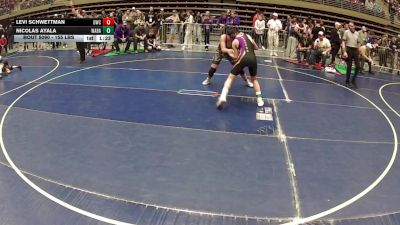 155 lbs Champ. Rd Of 16 - Levi Schwettman, Durango Wrestling Club vs Nicolas Ayala, Wayne Badgers