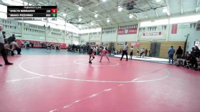 125 lbs Cons. Round 6 - Evelyn Bernardo, James Logan High School vs Miako Pizzorno, Windsor