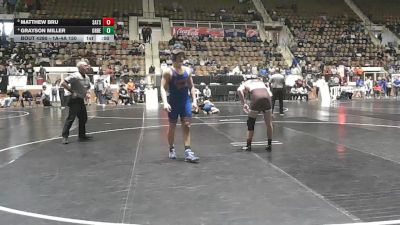 1A-4A 150 Cons. Semi - Matthew Bru, Satsuma vs Grayson Miller, Orange Beach High School