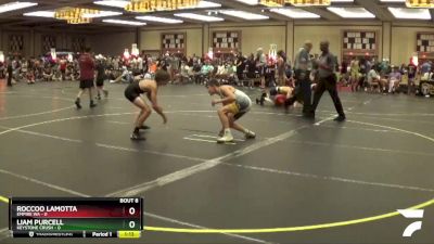 108 lbs Semis & 1st Wrestleback (8 Team) - Roccoo LaMotta, Empire WA vs LIAM PURCELL, Keystone Crush