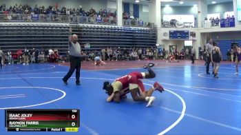 150 lbs Cons. Round 4 - Isaac Joley, Bishop Luers vs Raymon Farris, Columbia City