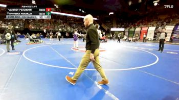 135 Class 2 lbs Cons. Semi - Aubrey Peterson, Francis Howell North vs Savanna Franklin, Belton