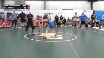 58 lbs Rr Rnd 7 - Brielle Prendergast, MGW Death By Chocolate - W vs Ella McCabe, Apex (OH) Girls - W