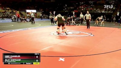 235 Class 2 lbs Quarterfinal - Abby Chandler, Northwest vs Riley Kortkamp, Ft. Zumwalt East