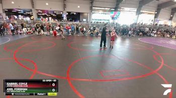 65 lbs Cons. Semi - Axel Forsman, Vici Wrestling Club vs Gabriel Coyle, Amped Wrestling Club