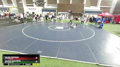 80 lbs Cons. Round 3 - Talon Fryman, All-Phase WC vs Gavino Bautista, Mat Demon WC