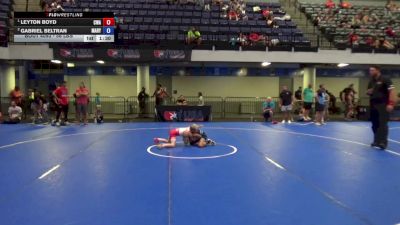 56 lbs Cons. Semis - Leyton Boyd, Contenders Wrestling Academy vs Gabriel Beltran, Maryland