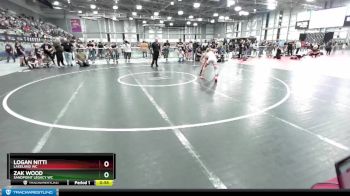110 lbs Cons. Round 3 - Logan Nitti, Lakeland WC vs Zak Wood, Sandpoint Legacy WC