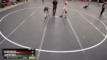 144 lbs Cons. Round 2 - Clark Bryant, Stillwater Area Wrestling vs Landon Bizal, Totino-Grace Wrestling Club