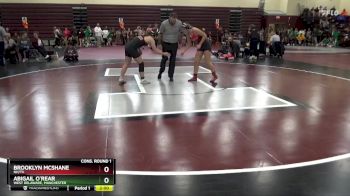 140 lbs Cons. Round 1 - Brooklyn McShane, NH/TV vs Abigail O`Rear, West Delaware, Manchester