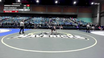 125 lbs Round Of 16 - Jeremiah Wachsmuth, Clackamas vs Diego Camarillo, New Mexico Highlands