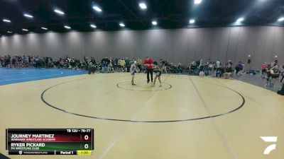 76-77 lbs Round 2 - Journey Martinez, Warhawk Wrestling Academy vs Ryker Pickard, FM Wrestling Club