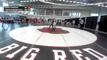 285 lbs Cons. Round 3 - Dustin Koskinen-Falls, Oswego State vs Keonta Crawford, Castleton