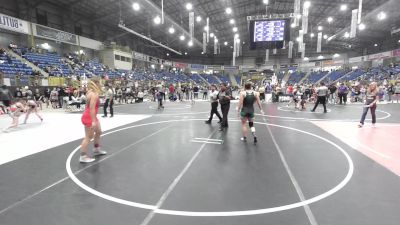 155 lbs Quarterfinal - Matilda Hruby, Brighton WC vs Jaici Watt-Duran, Ruis