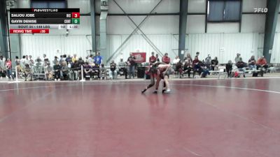 149 lbs Round Of 32 - Saliou Jobe, Rhode Island College vs Gavin Denise, Centenary
