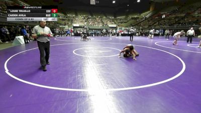 115 lbs Consi Of 8 #2 - Louie Trujillo, Central vs Caiden Avila, Madera