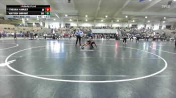 135 lbs Champ. Round 1 - Kayden Wright, Blackman Wrestling Club vs Tresan Hamler, E3 Wrestling