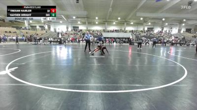135 lbs Champ. Round 1 - Kayden Wright, Blackman Wrestling Club vs Tresan Hamler, E3 Wrestling