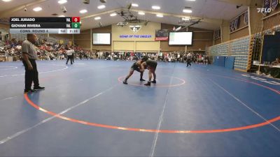 133 lbs Cons. Round 4 - Joel Jurado, Valiant vs Giovani Rivera, Valiant