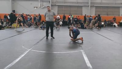 110 lbs Round 2 (4 Team) - Jamison Huffman, Neighborhood Wrestling vs Merrick Evans, Brecksville