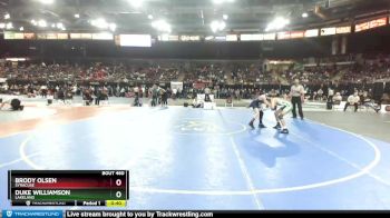 113 lbs Cons. Round 1 - Brody Olsen, Syracuse vs Duke Williamson, Lakeland