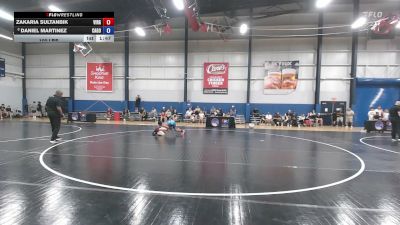 100 lbs Zakaria Sultanbik, Virginia vs Daniel Martinez, California Gold