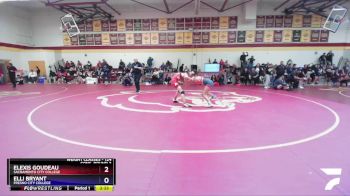 124 lbs Cons. Round 3 - Elli Bryant, Fresno City College vs Elexis Goudeau, Sacramento City College