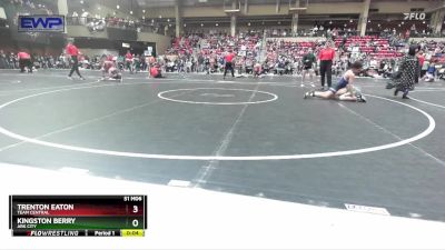 100 lbs Quarterfinal - Trenton Eaton, Team Central vs Kingston Berry, Ark City