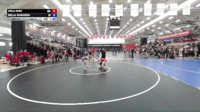 131 lbs Round 4 (12 Team) - Bella Sowards, Sacred Heart vs Orla King, New England College