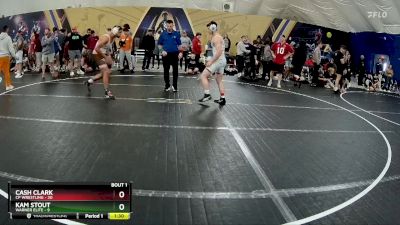 150 lbs Finals (2 Team) - Kam Stout, Warner Elite vs Cash Clark, CP Wrestling