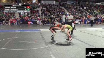 73 lbs Champ. Round 1 - Haiden Moore, Tonganoxie vs Rhett Crowther, Smoky Valley